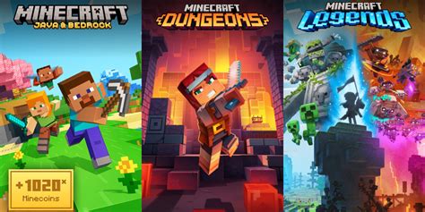 all minecraft games|Minecraft Triple Bundle: Minecraft, Minecraft Dungeons, and .